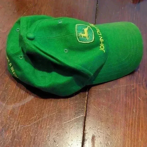 John Deere hat, green and yellow - Picture 4 of 4